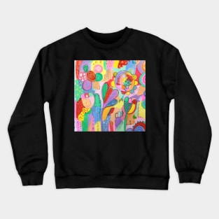 Bright Summer florals Crewneck Sweatshirt